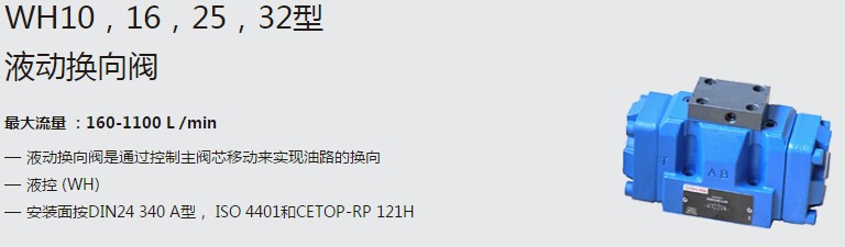 SHLIXIN上海立新WH10，16，25，32型液動(dòng)換向閥